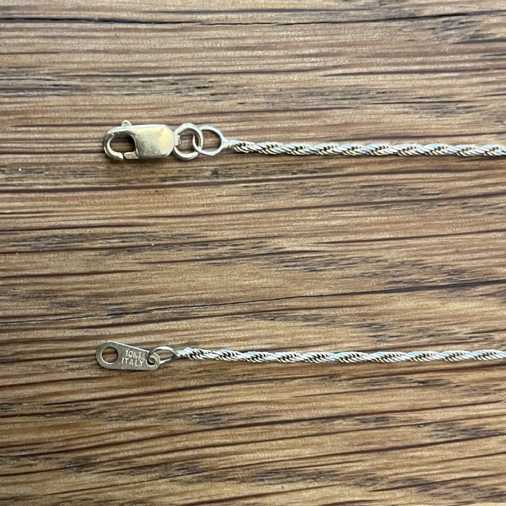 10k Gold Chain, 16" long